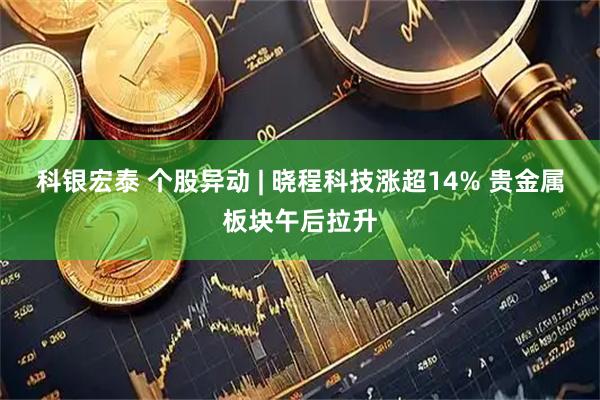 科银宏泰 个股异动 | 晓程科技涨超14% 贵金属板块午后拉升